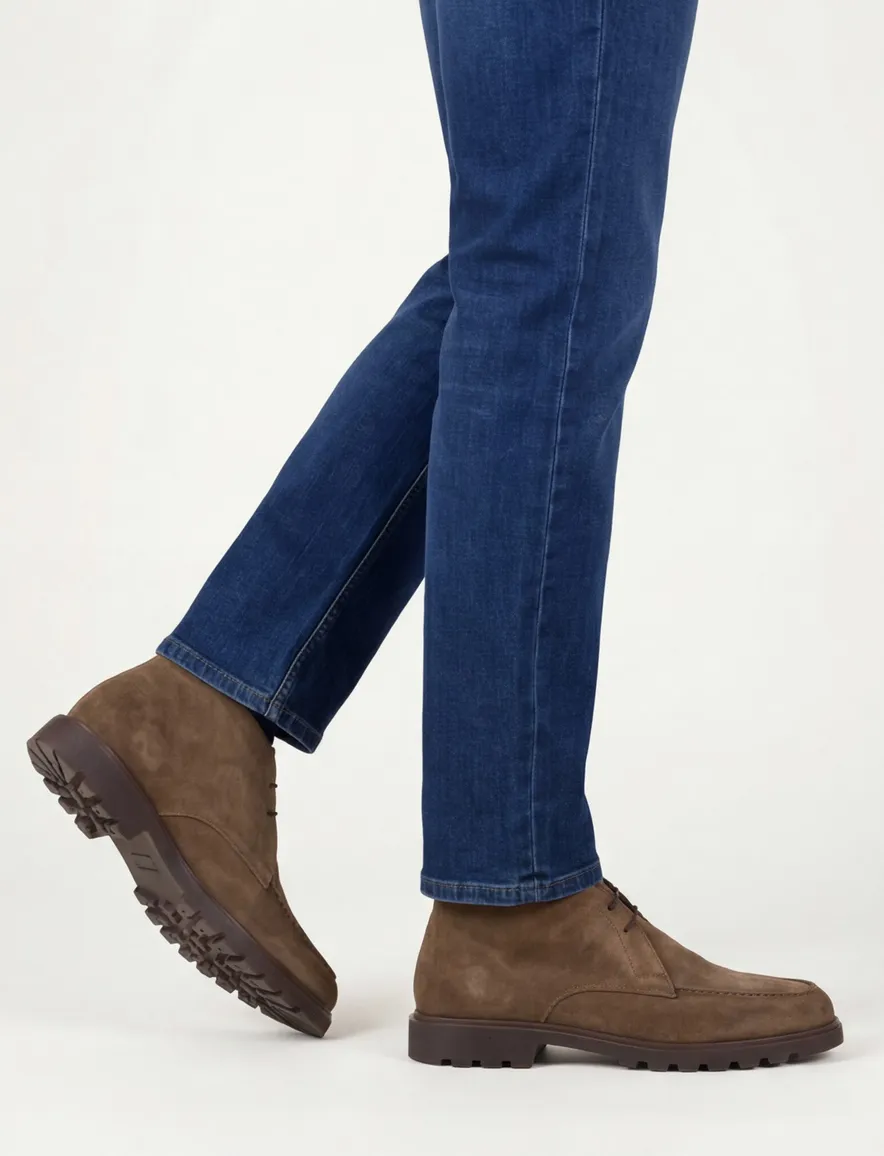 Giorgio schoenen bruin suede