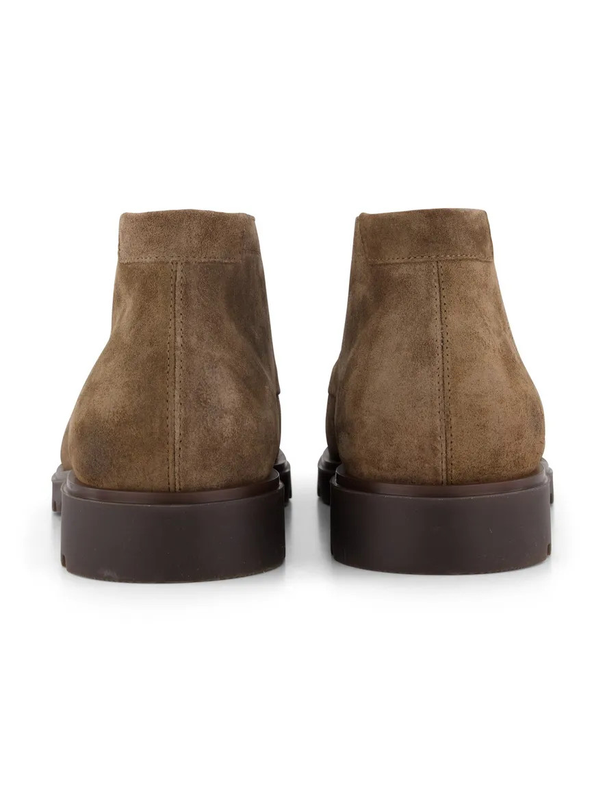 Giorgio schoenen bruin suede