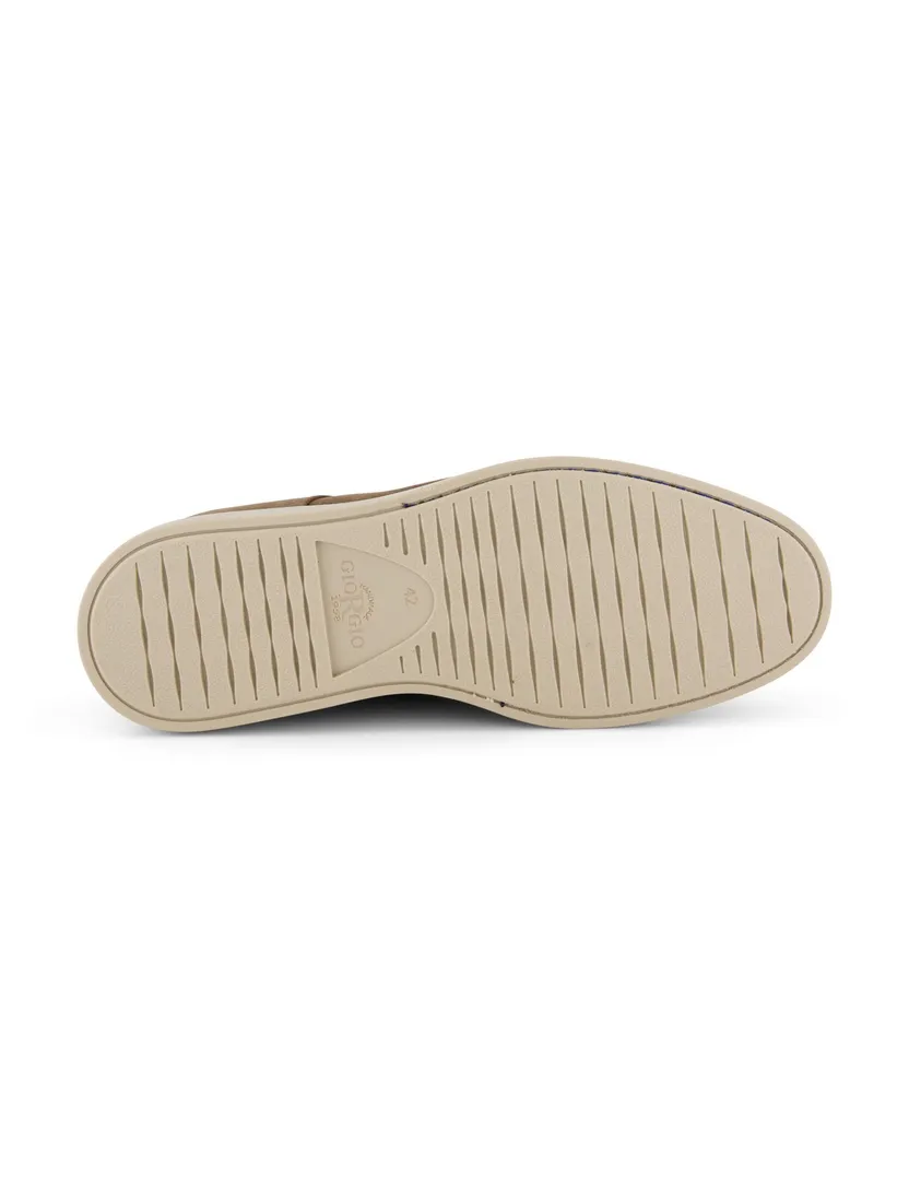 Giorgio veterschoenen bruin suede leer