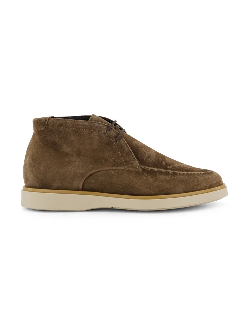 Giorgio veterschoenen bruin suede leer