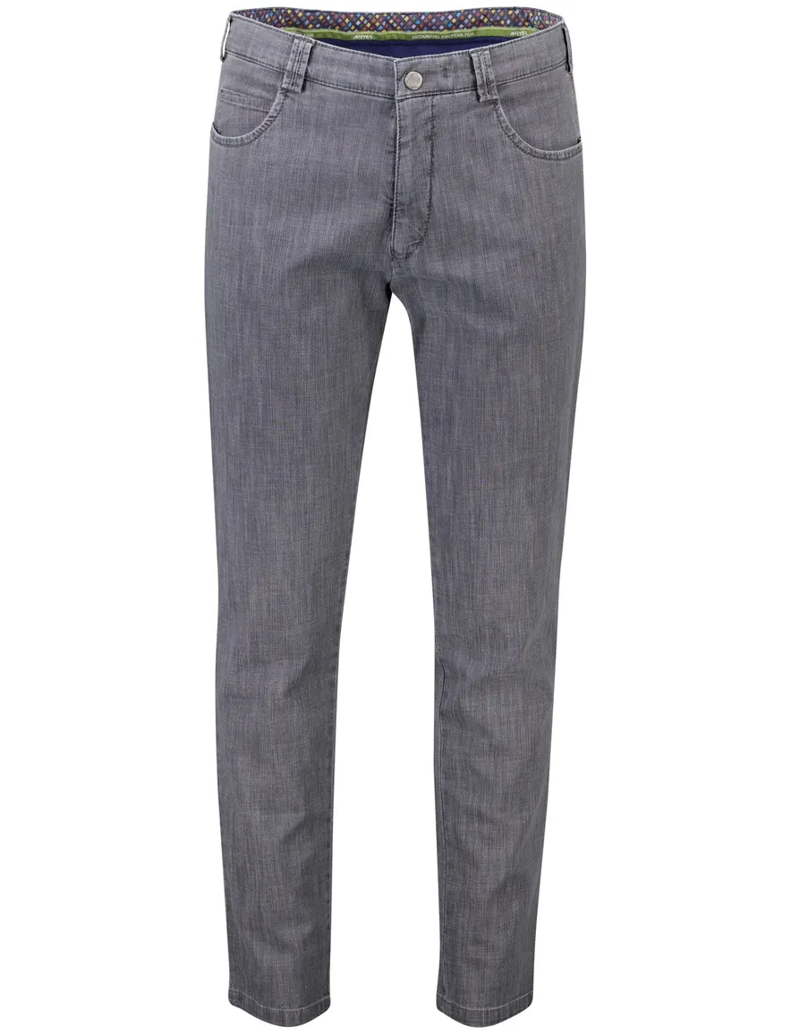 Meyer jeans grijs katoen