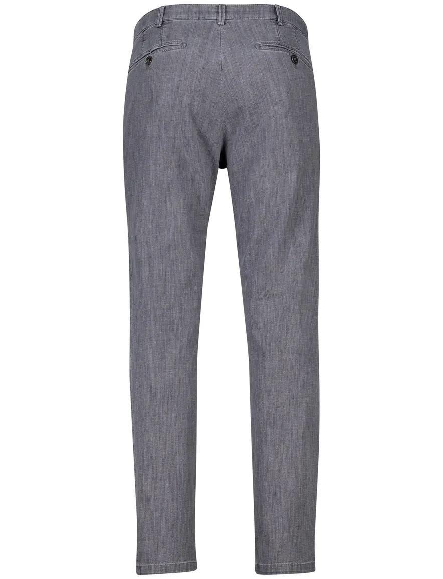 Meyer jeans grijs katoen gemeleerd