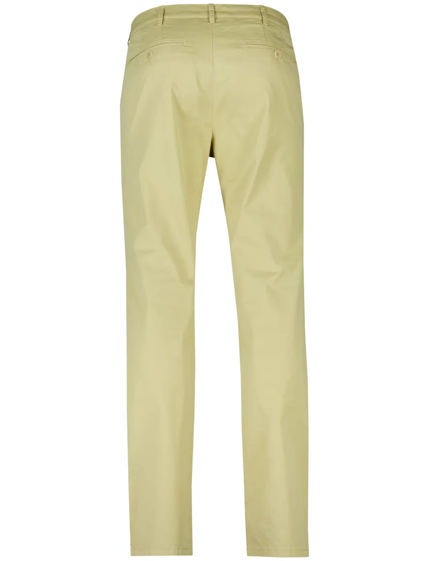 Meyer Rio Pantalon chino geel katoen