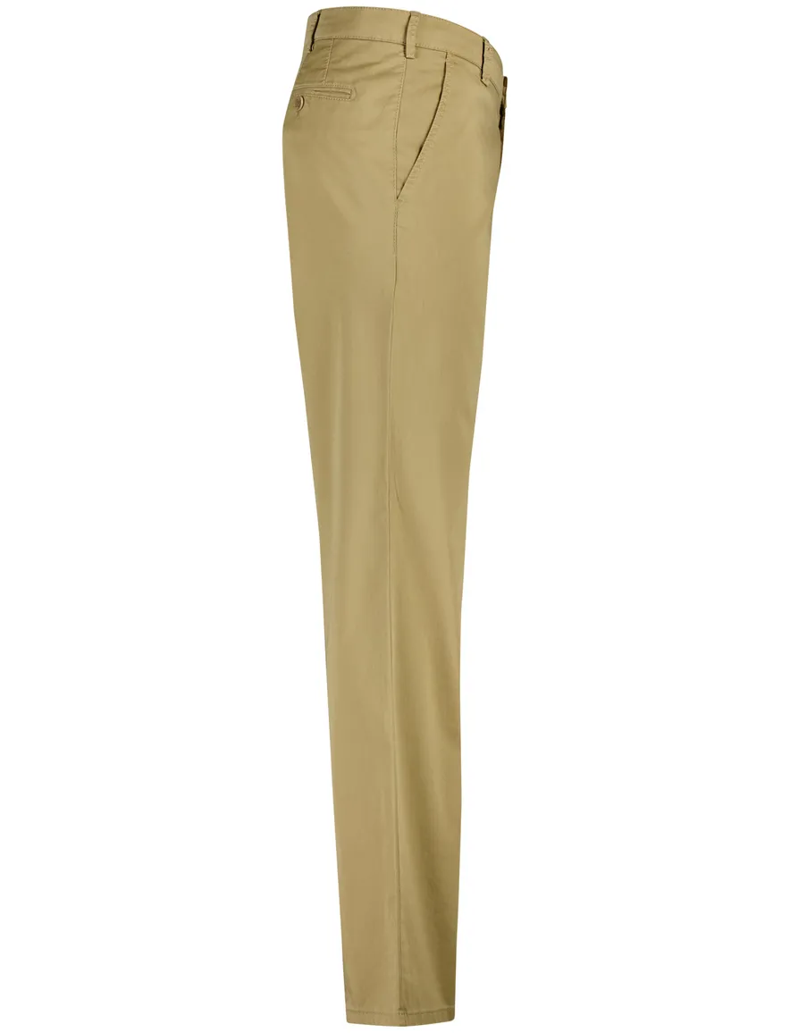 Meyer Rio Pantalon camel katoen zonder omslag