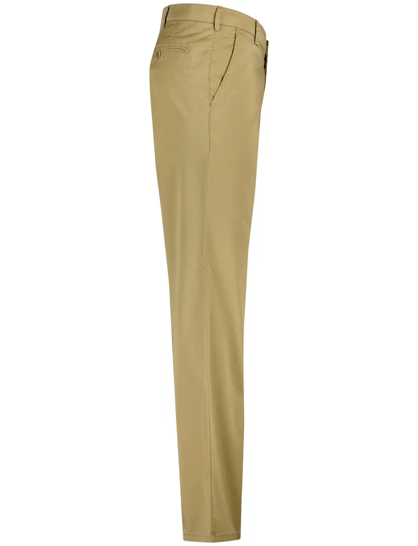Meyer Rio Pantalon camel perfect fit katoen