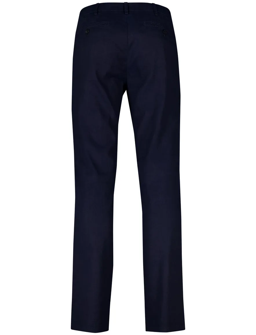 Meyer Rio Pantalon donkerblauw modern fit linnen