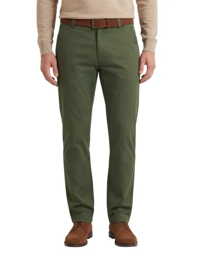 Meyer Meyer Pantalon katoen groen