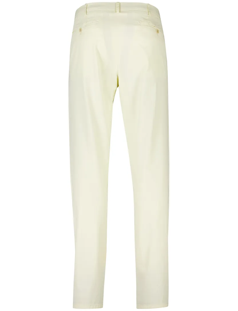 Meyer Rio Pantalon chino katoen geel perfect fit