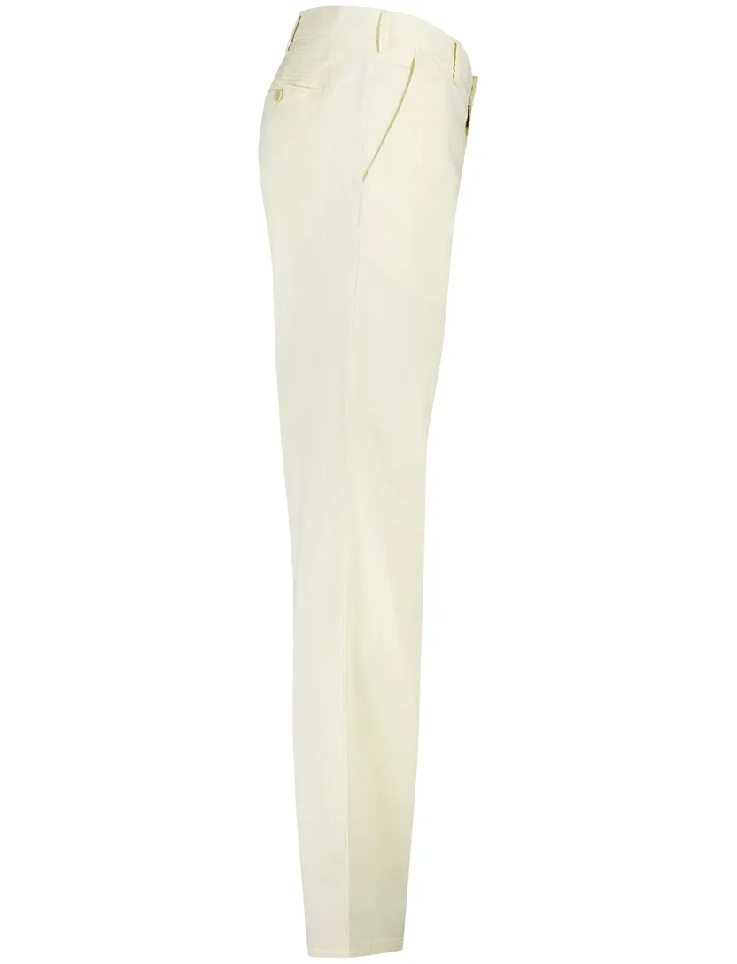 Meyer Rio Pantalon chino katoen geel perfect fit