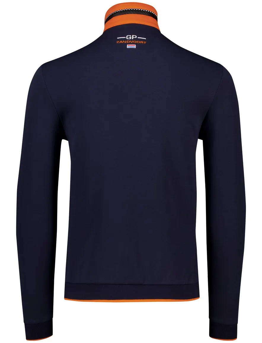 Portofino Race collection racevest donkerblauw katoen