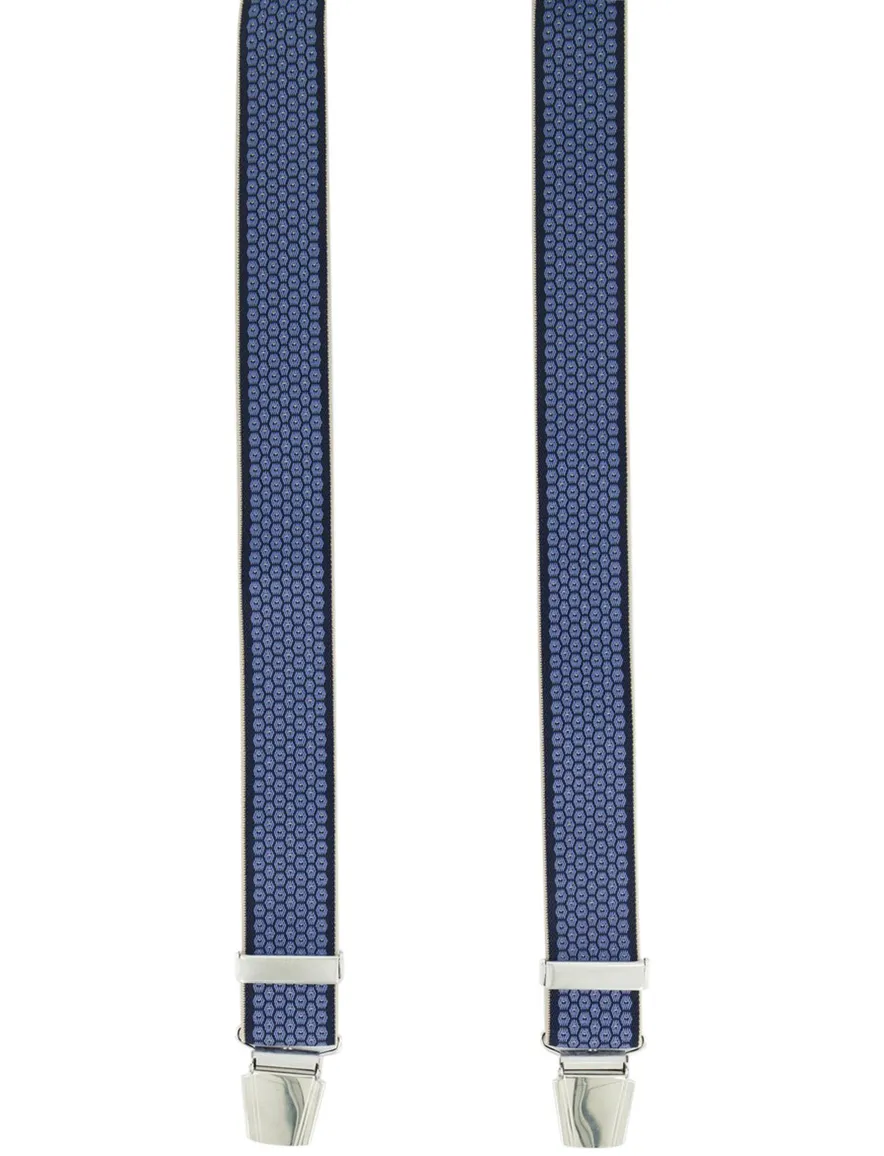 Bretels Lindenmann blauw