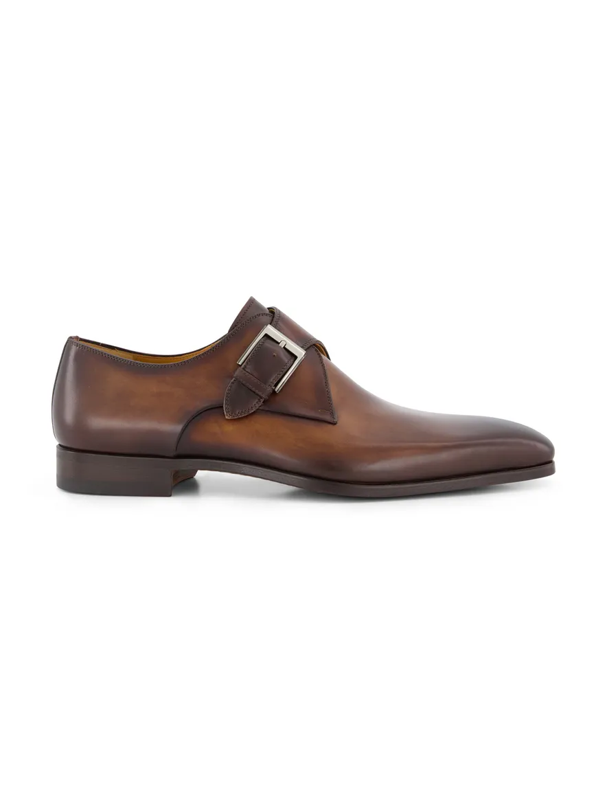 Magnanni schoenen bruin nette schoenen met gesp