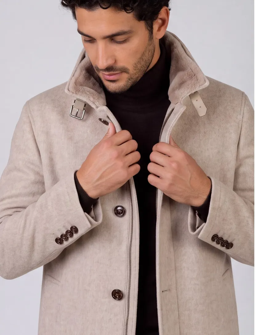 Gimo's mantel beige winterjas