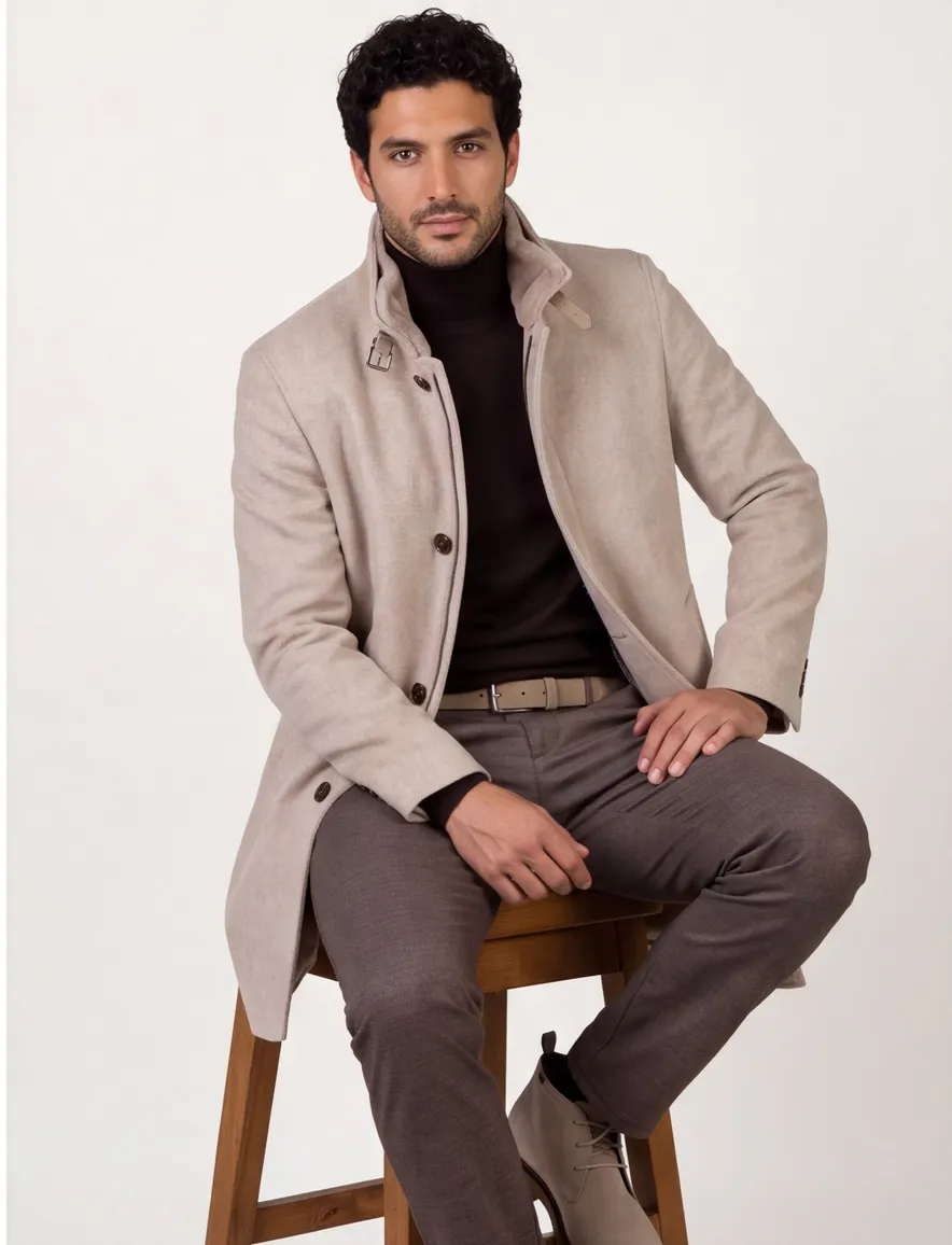 winterjas beige Gimo's