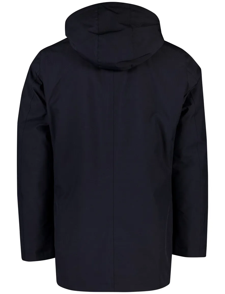 People of Shibuya jas donkerblauw polyester
