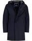 People of Shibuya winterjas donkerblauw Tedori polyester