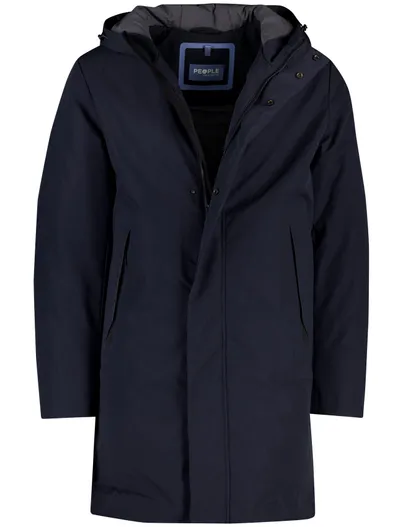 People of Shibuya People of Shibuya winterjas donkerblauw Tedori softshell