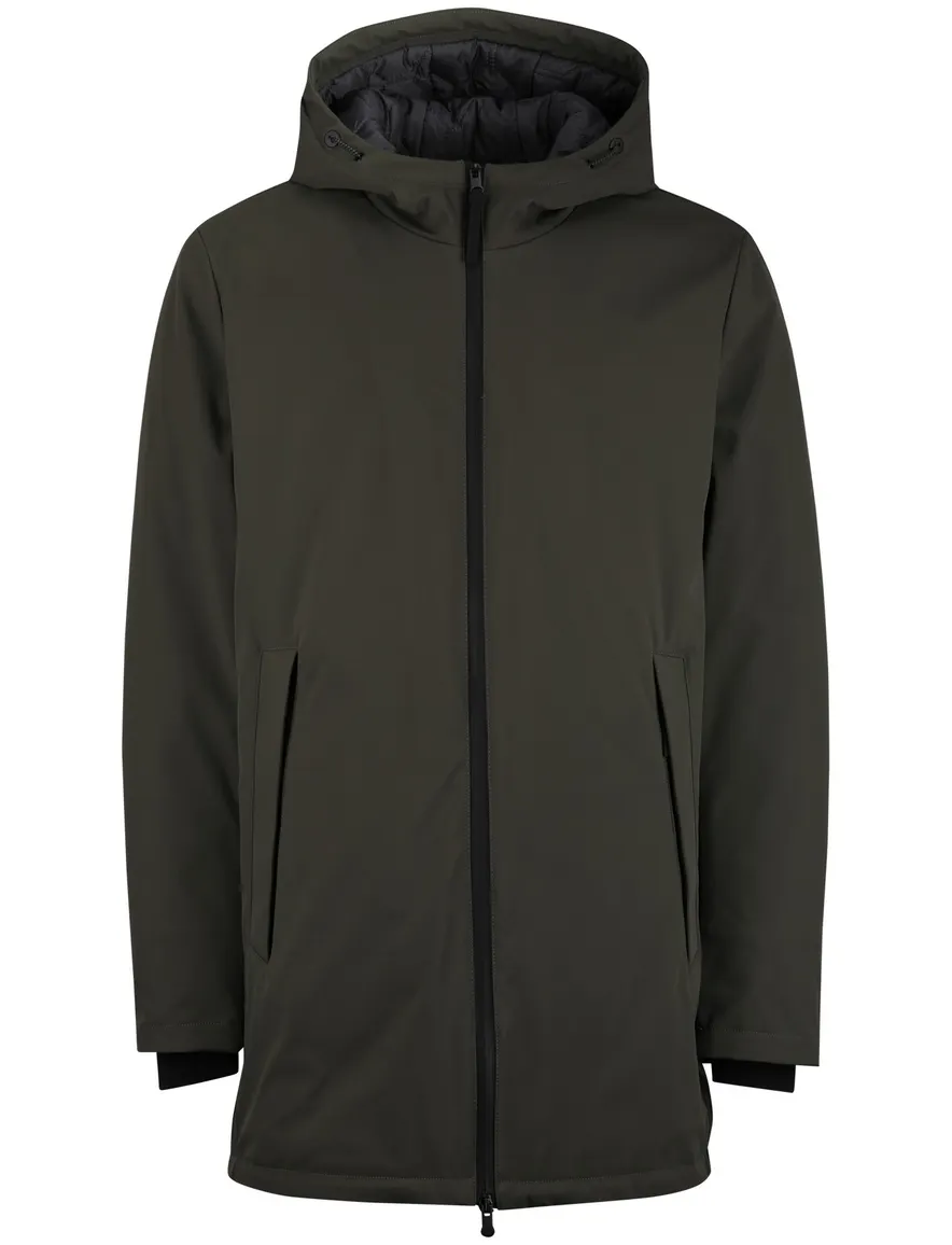 People of Shibuya parka jas waterdicht groen