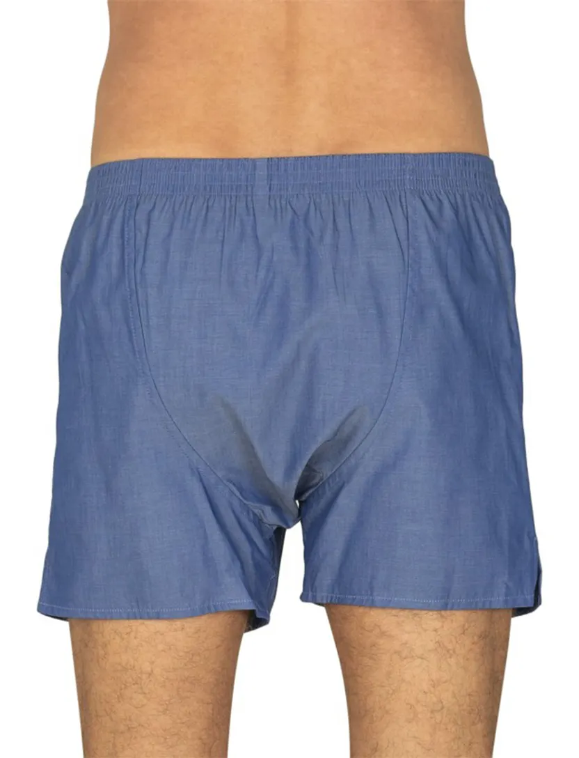 Deal boxershort blauw katoen