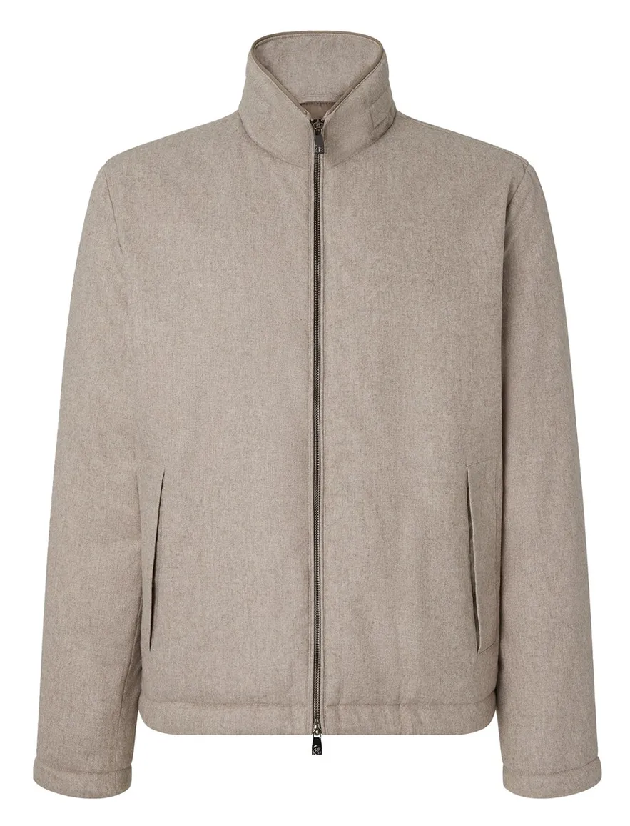 Corneliani jas beige effen