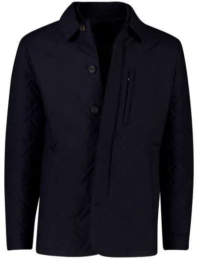 Corneliani Corneliani jas donkerblauw met knopen