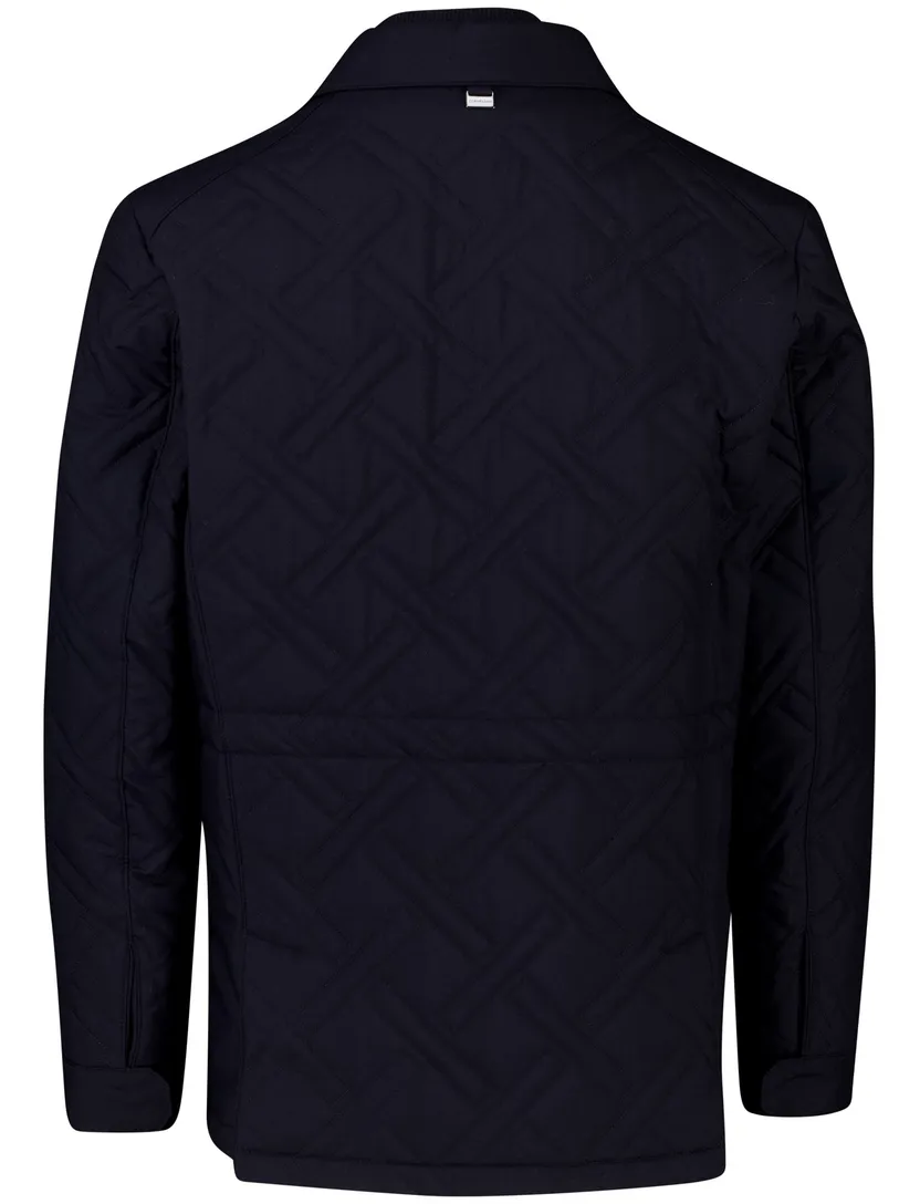 Corneliani jas donkerblauw met borstzak