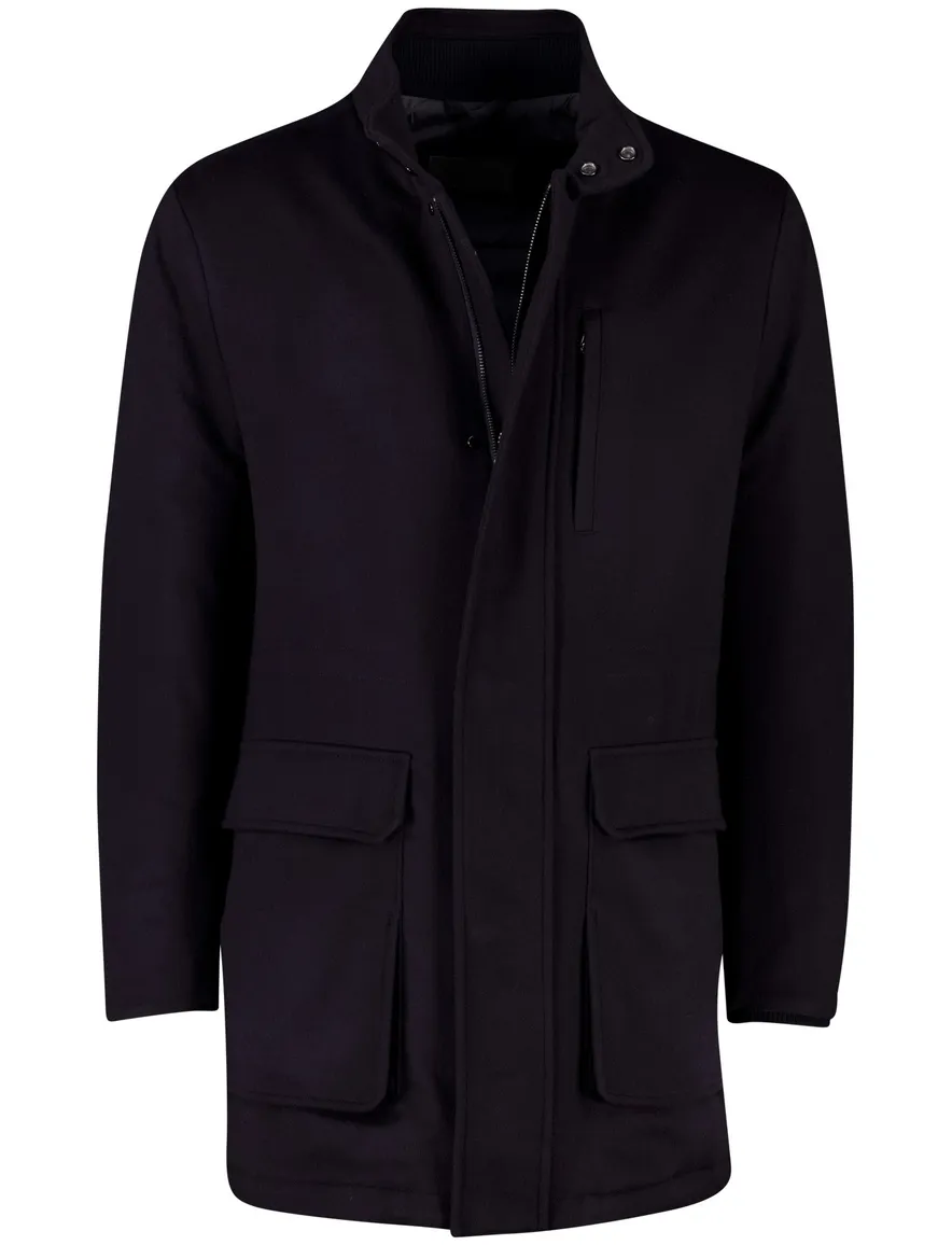 Corneliani jas donkerblauw virginwol borstzak