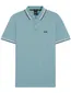BOSS Green Paddy Open korte mouw polo blauw katoen