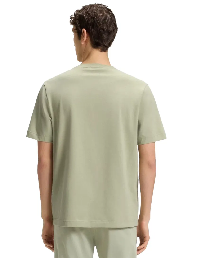 t-shirt Boss Orange groen korte mouw