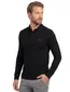 Boss Orange Passerby polo bruin effen lange mouw