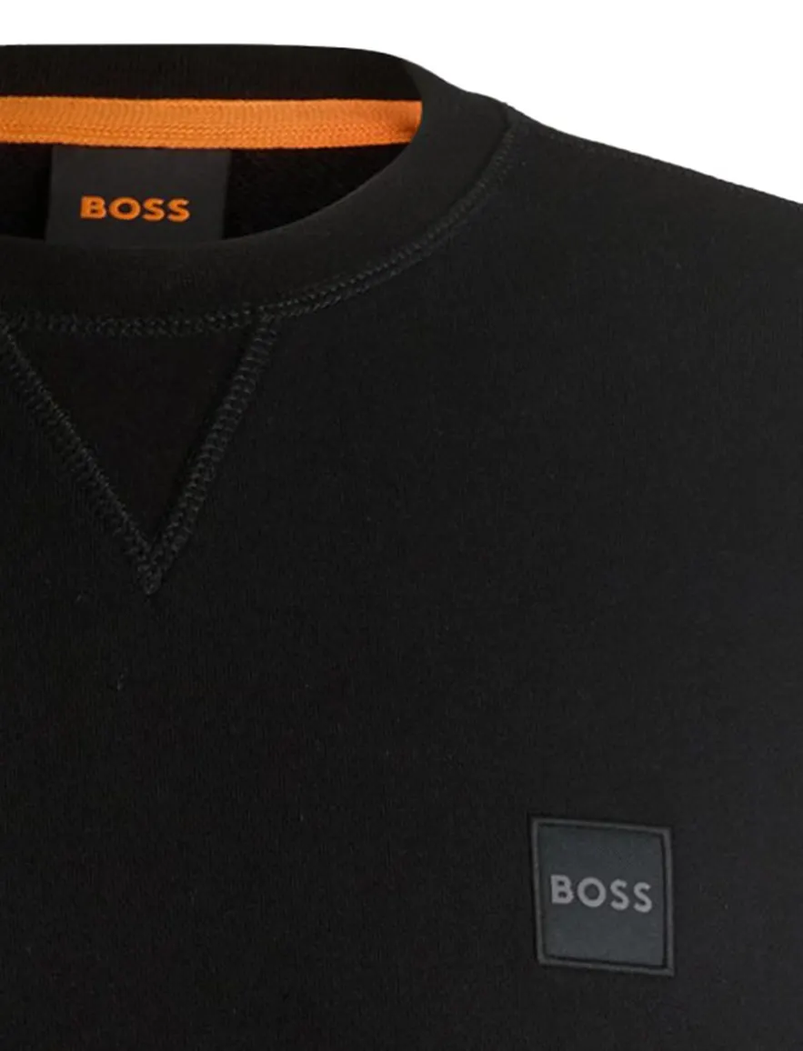 Boss Orange trui zwart effen