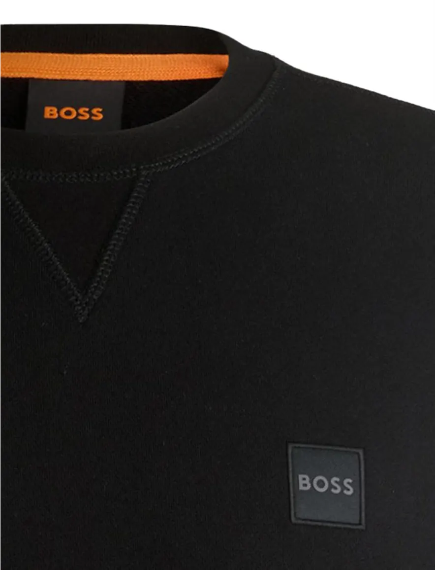 Boss Orange trui zwart effen