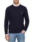 Boss orange trui donkerblauw effen
