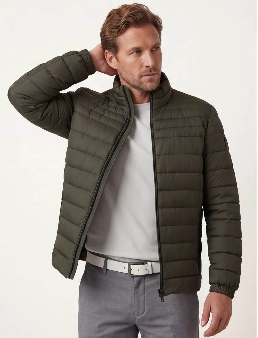 BOSS Orange tussenjas Oden2 groen