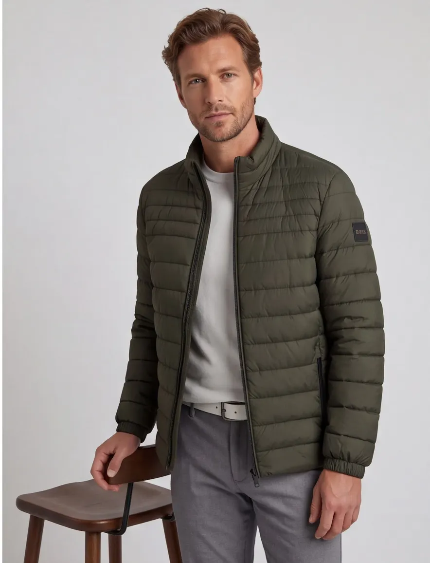 BOSS Orange tussenjas Oden2 groen