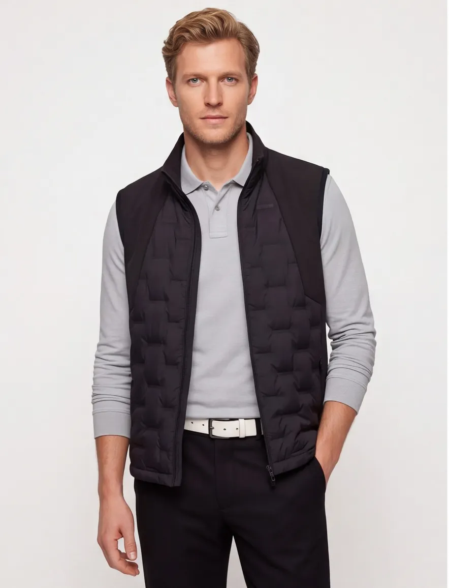 bodywarmer zwart Boss Green