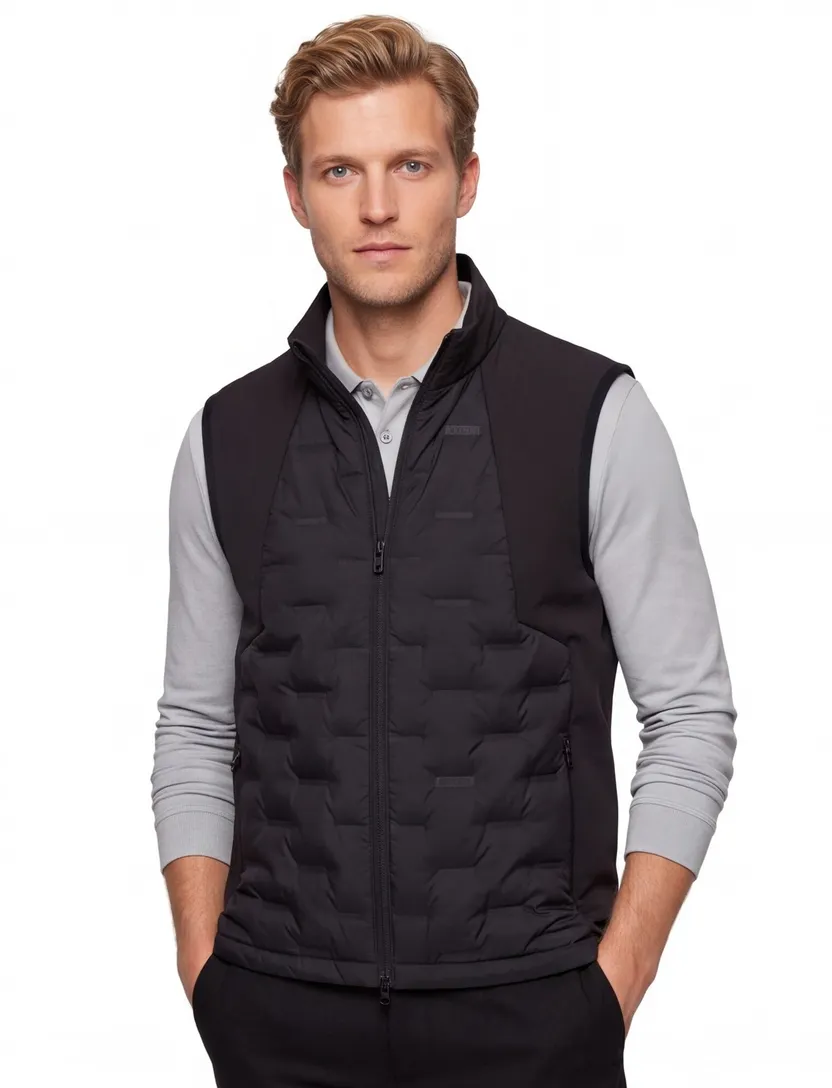 bodywarmer Boss Green zwart