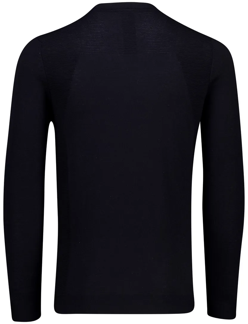 Boss Green shirt donkerblauw lange mouw