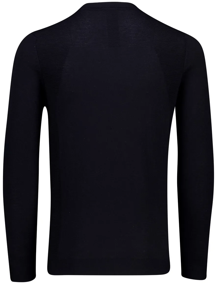 Boss Green shirt donkerblauw lange mouw