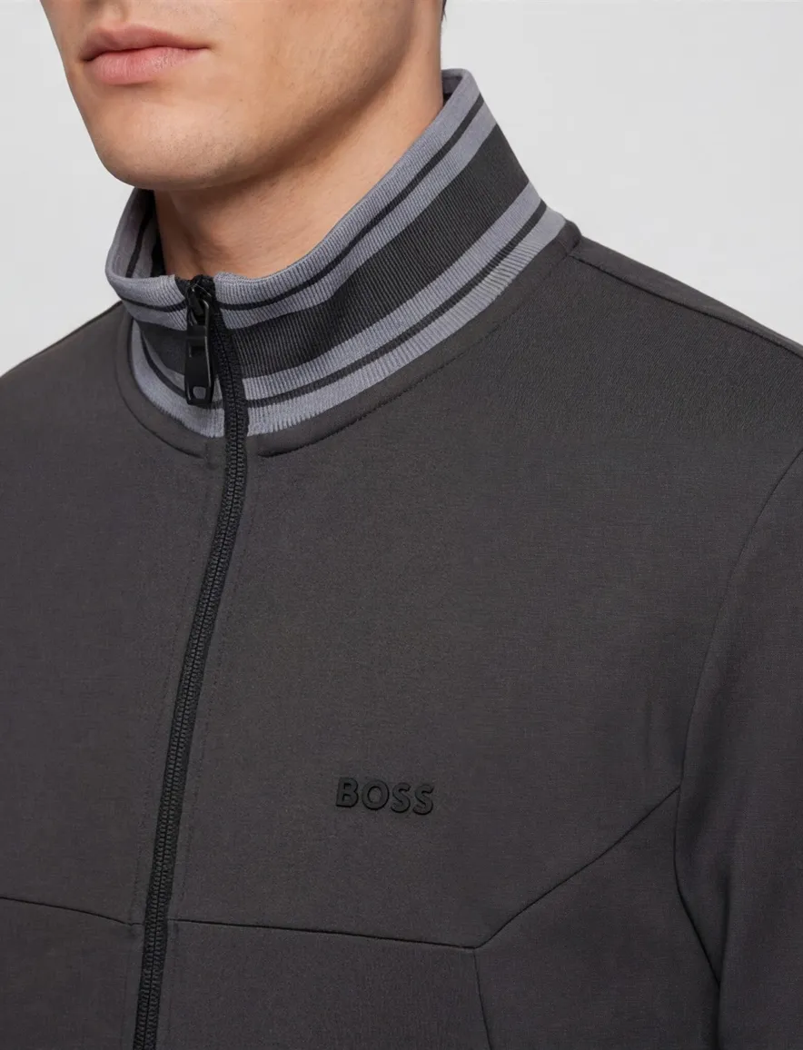 Boss Green vest grijs