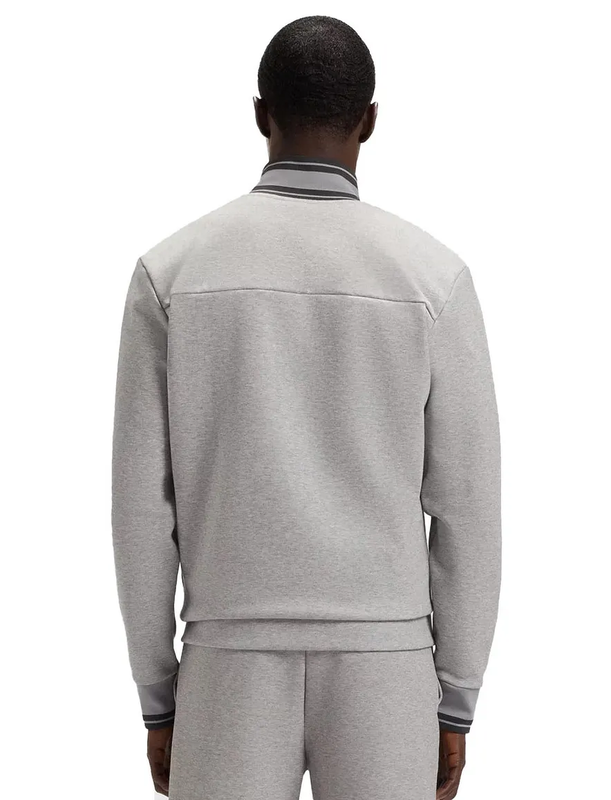 Boss Green vest grijs effen