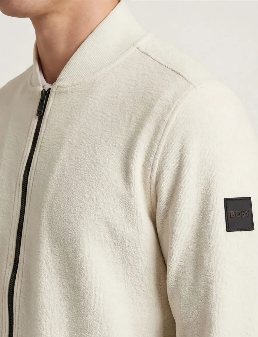 vest creme Boss orange