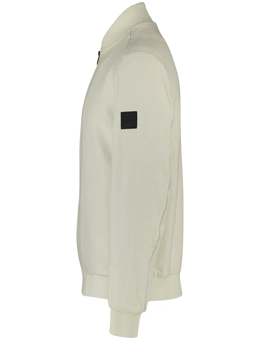 vest creme Boss orange