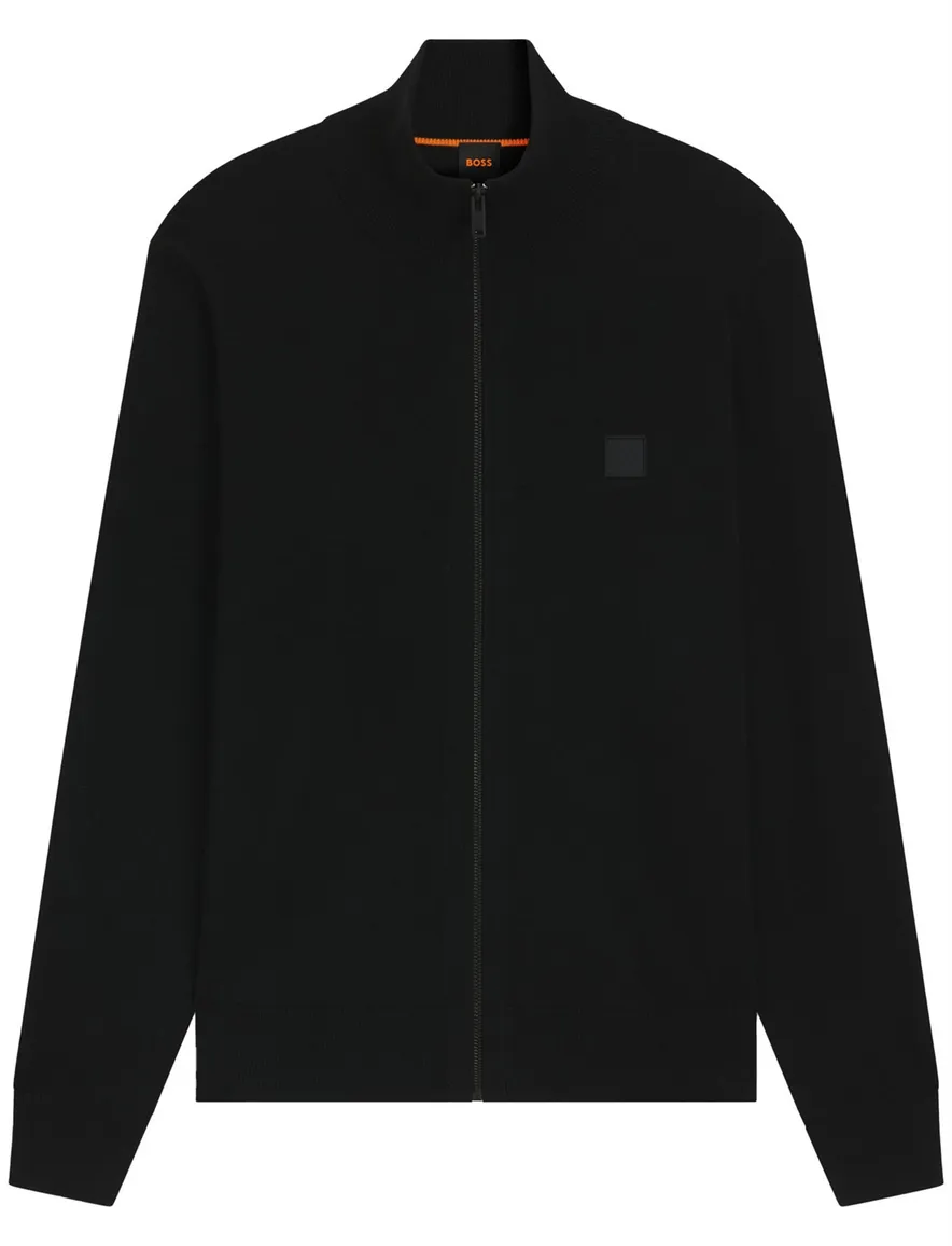 Boss Orange vest zwart effen