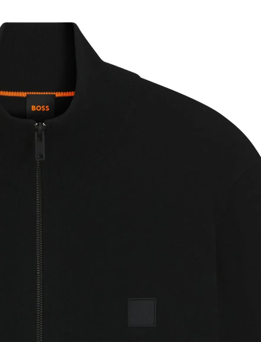 Boss Orange vest zwart effen