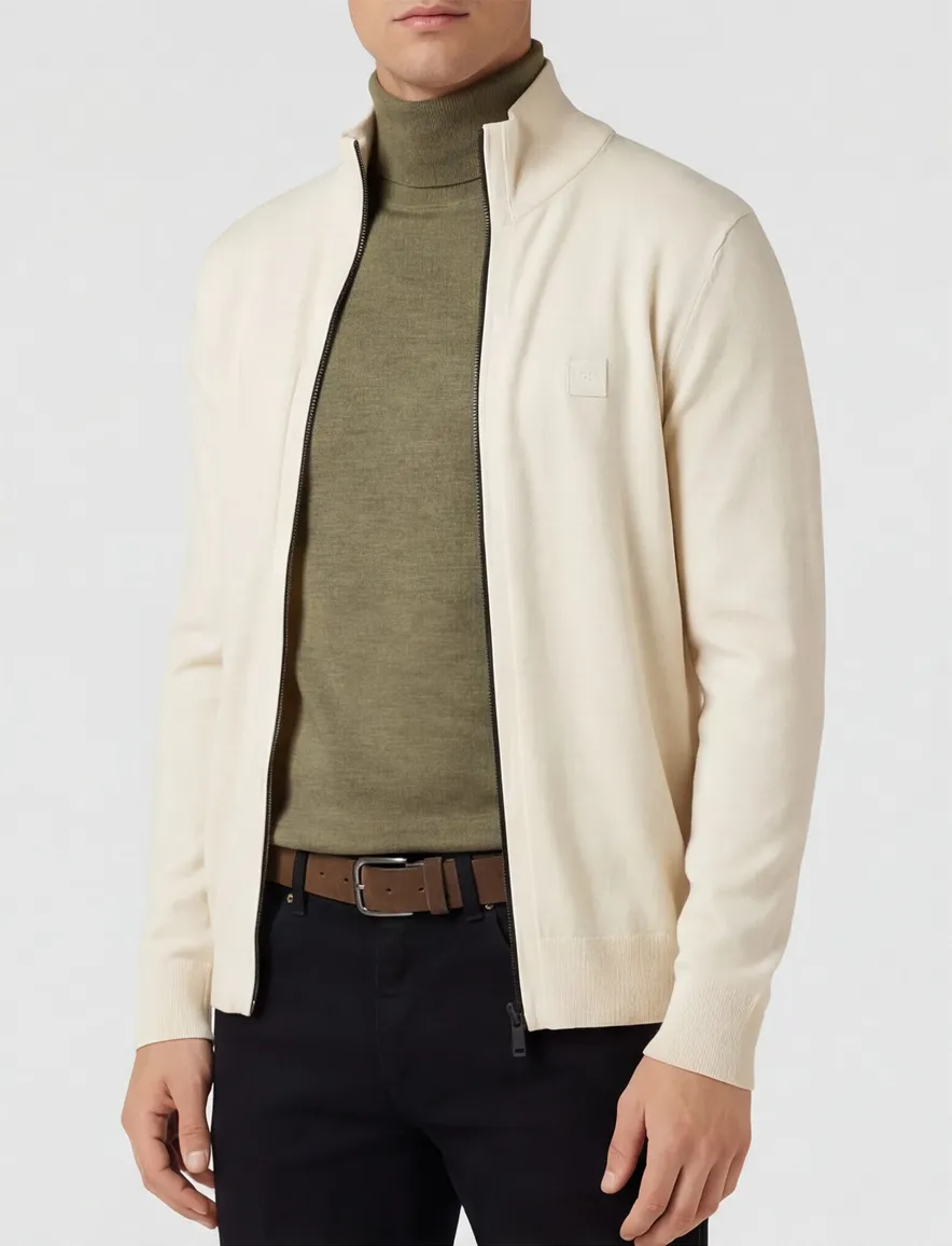 vest creme BOSS