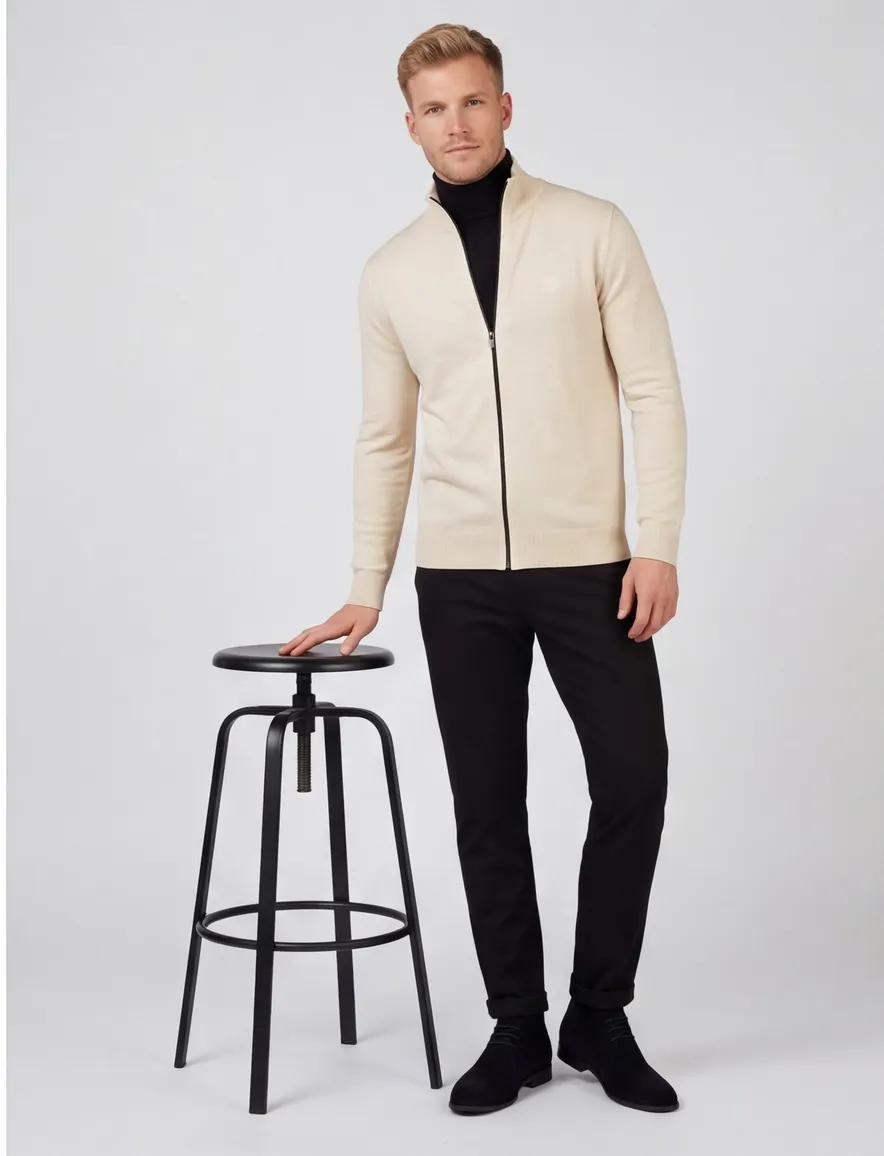 BOSS vest creme
