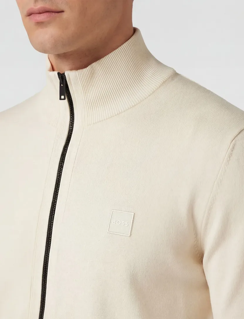 vest BOSS creme