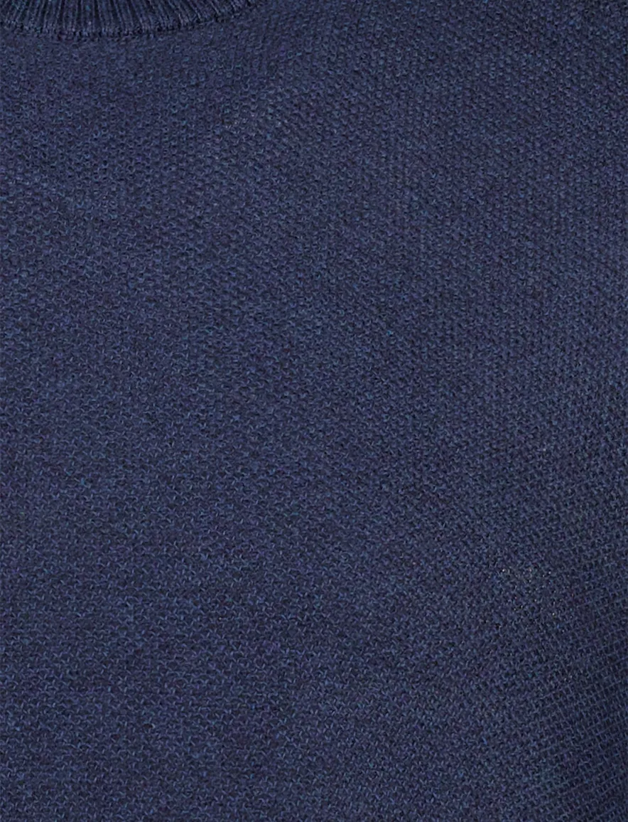 poloshirt korte mouw donkerblauw Boss orange