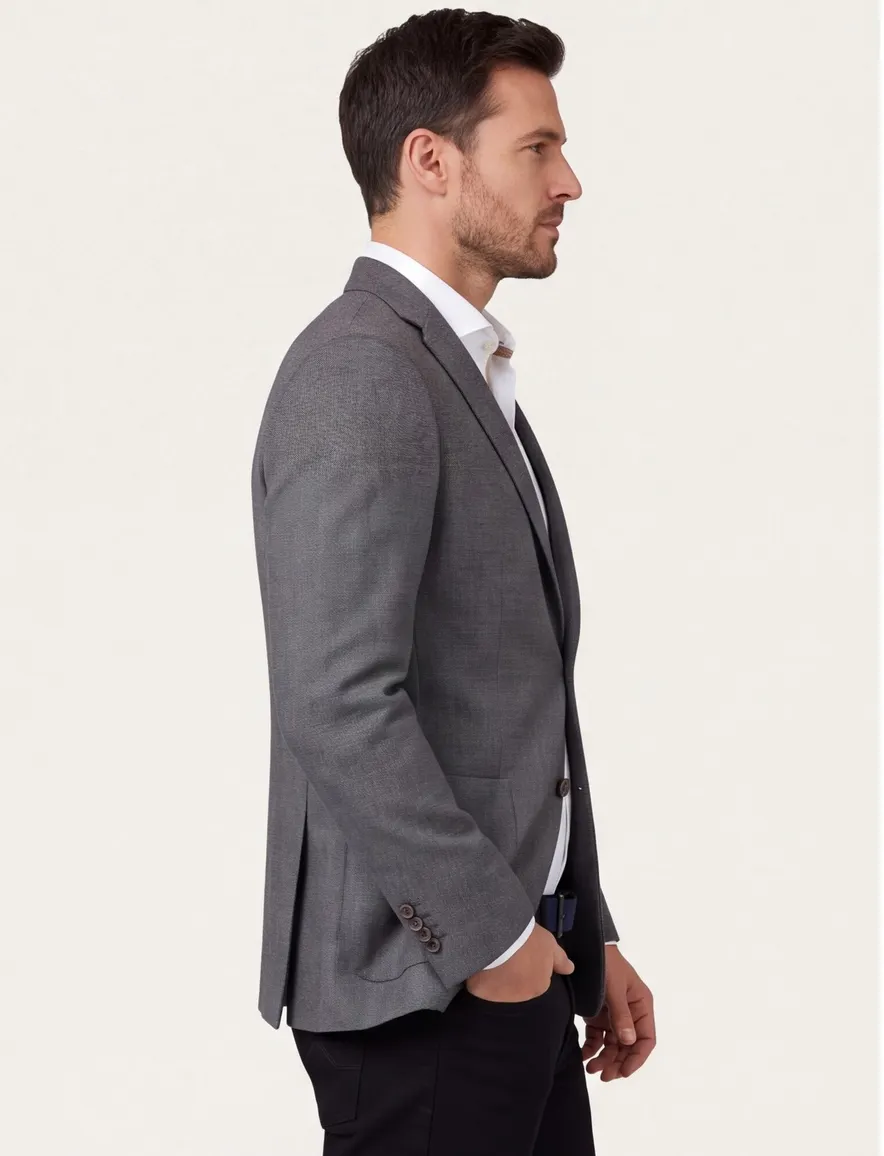 colbert Dressler antraciet wol